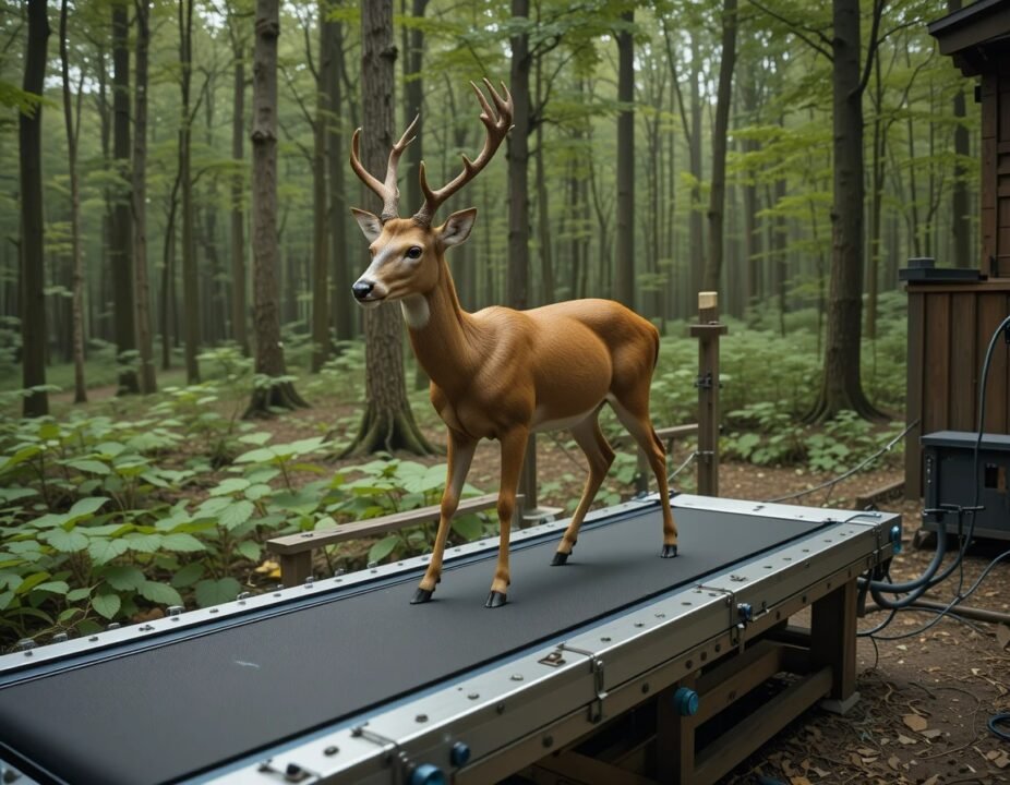 Running Wild: What We Can Learn from Deer on a Treadmill